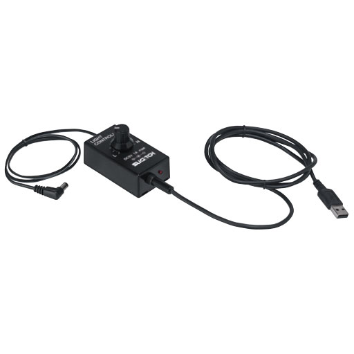 LEDリングライト付ミクロメータースコープ用 ライトコントロール付USB接続アダプター TS-USBLC-2 杉藤|工事資材通販 ガテンショップ