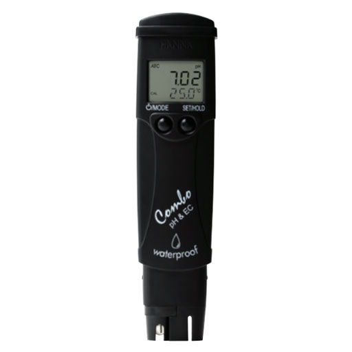 PH・導電率計 Combo-2 pH/EC/TDS/温度 HI 98130N ハンナインスツルメンツ|工事資材通販 ガテンショップ