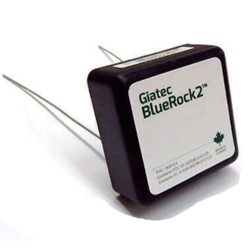 ワイヤレスコンクリート温湿度センサ 完全防水・埋め込み型 BlueRock2 KEYTEC