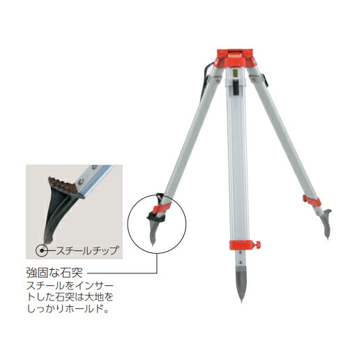ランドレッグ・デュアルロックタイプオレンジ 平面・5/8インチ DAT2-OL マイゾックス