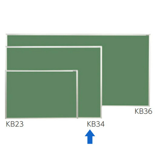 壁掛用ツーウェイ電子掲示板   KB34  緑であること  1210×910粍  馬印