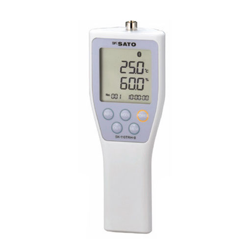 デジタル温湿度計 指示計本体のみ 無線機能付 SK-110TRH-B ／8140-00 佐藤計量器