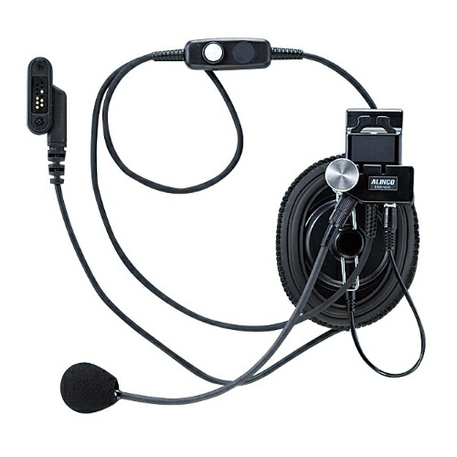 DJ-DP10専用オプション ヘルメット用ヘッドセット EME-40A アルインコ|工事資材通販 ガテンショップ