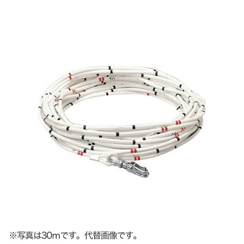 サンロープ(赤いこと用：φ7粍) 20m/10糎目盛 SR7-201