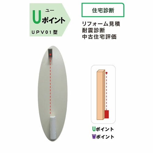 レーザー下げ振り 本体1台ピカッと目盛1台 Uポイント Upv 01 1stfitness Az