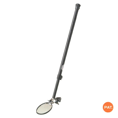 点検ミラーライト　１８０Lmサイド　1　600mm～1000mm（ポール長さ）　サンキョウ・トレーディング