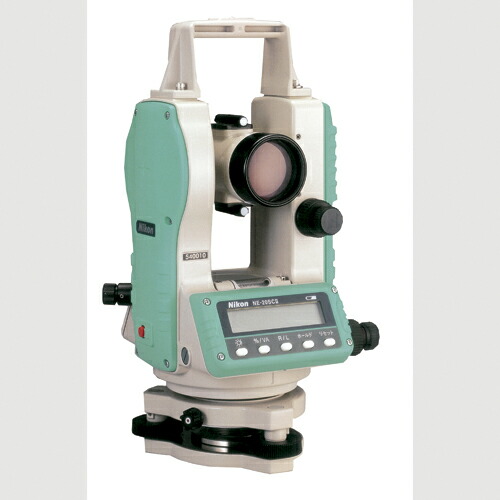 ニコン・トリンブル（Nikon-Trimble） デジタルセオドライト NE-20SCII【三脚架付：OT手合い】[トランシット 陰電子セオドライト]