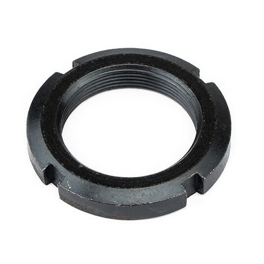 M145 x 2.0 左ねじ用 1個入 スチール 溝付き丸ナット