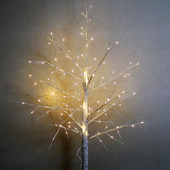 素敵な クリスマスツリー 高さ180cm 送料無料 白樺の木 ブランチツリー スターライトツリー Ledインテリアライトとして楽しめる クリスマス ツリー Dgb Gov Bf