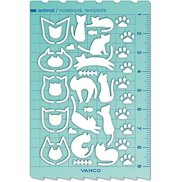 楽天市場 バンコ ノートブックテンプレート アニマル メール便対象 絵画材料と文房具のお店 画材本舗