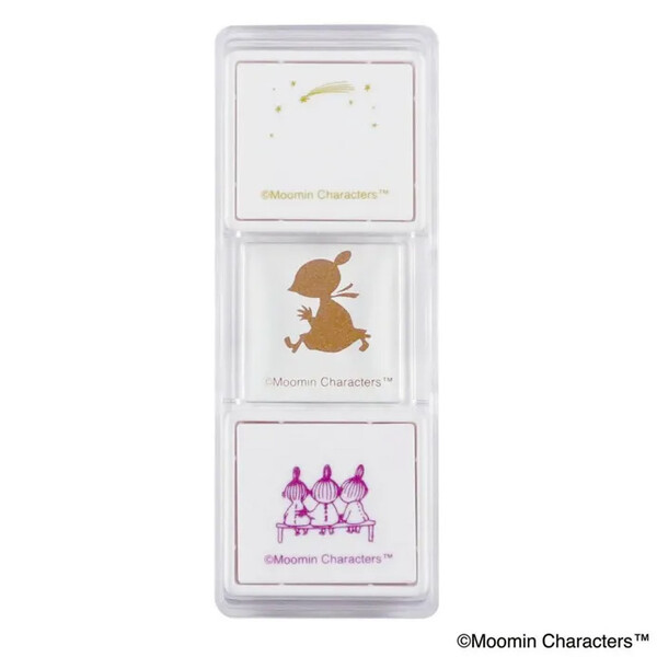 Kutsuwa x Moomin Hancoco Slide Stamp - Siblings