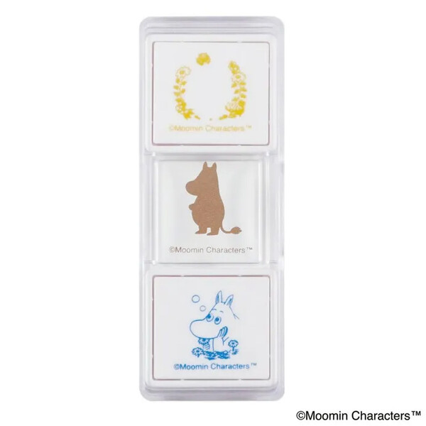 Kutsuwa x Moomin Hancoco Slide Stamp - Moomintroll