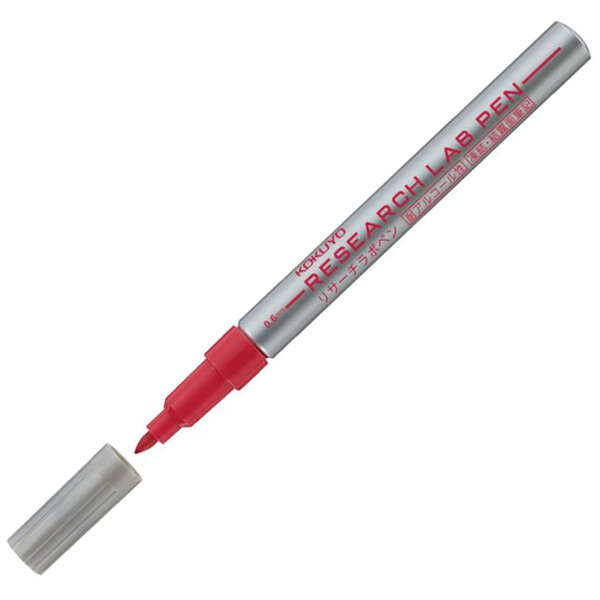 【楽天市場】採点ペン ソフトペン スケルトン 透明 軸 赤 プラチナ