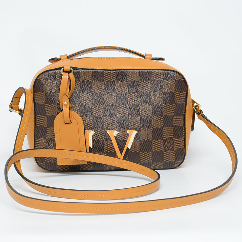 ルイヴィトン　ダミエ サンタモニカ 2WAY ショルダーバッグ サフラン N40178 LOUIS VUITTON【新着】【オススメ】【中古】 90,750円