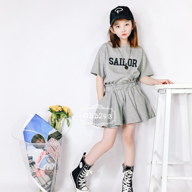 韓国子供服 セットアップ 夏