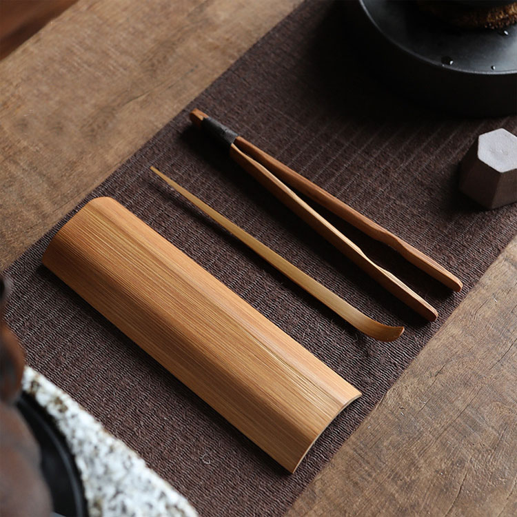 [茶道道具] 逸品　茶匙・茶匙ケース 茶道道具] 逸品 茶匙・茶匙ケース 茶道具 水屋道具セット 水屋