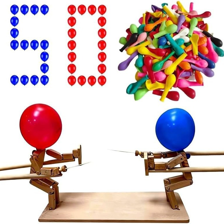 楽天市場】風船竹男バトル 木製フェンシング人形ボードゲーム 2024