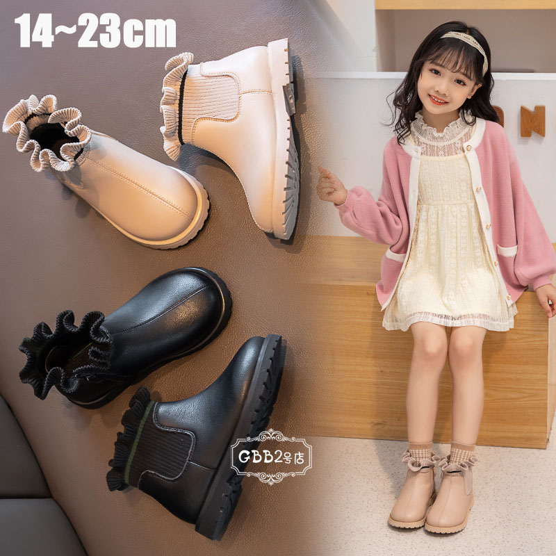 ショートブーツ 女の子 秋冬 卒園式 可愛い 裏起毛 ピンク 中学生 発表会 あつたか