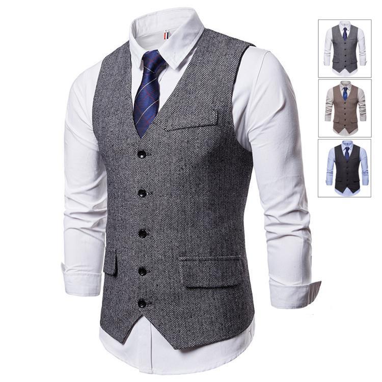 春夏秋冬　ベスト　メンズ　スーツベスト チョッキ　ビジネス　レギュラー vest　フォーマルベスト　細身　紳士服　ジレベスト