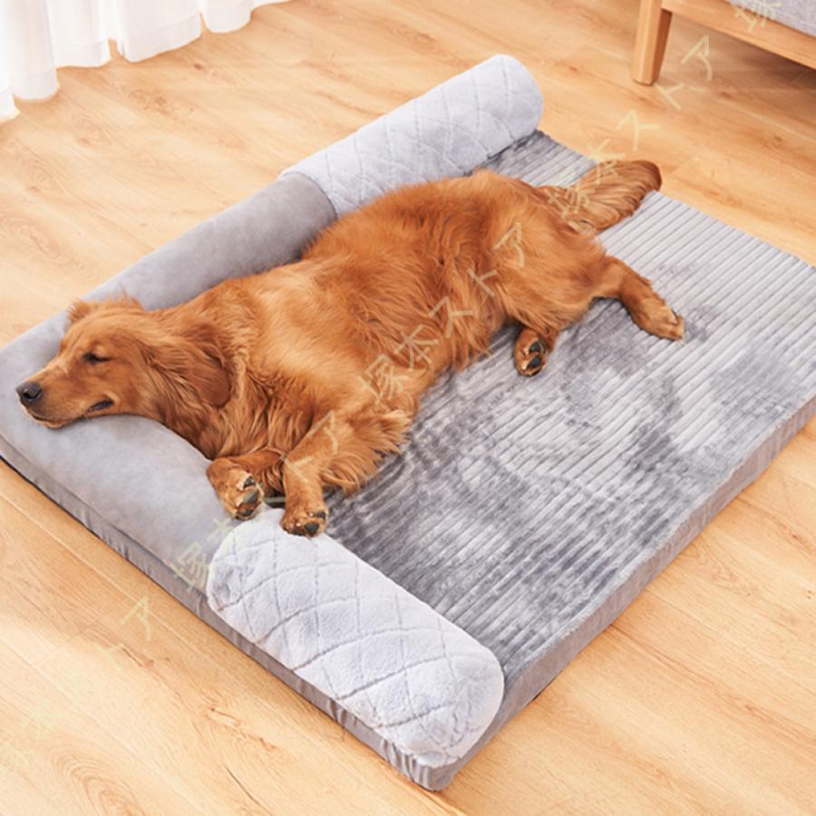 愛玩動物臥榻 犬臥榻 猫臥榻 極厚 愛玩動物長椅子 愛玩動物座布団 ふわふわ 座布団性が ぐっすり眠る 犬ころ 小型犬用臥榻 年がしら 老犬 小型犬