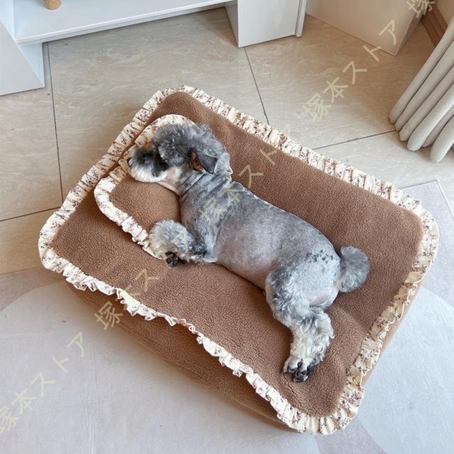 ペットベッド ペットソファー ペットクッション ぐっすり眠る マット 通年 クッション 猫 犬 ベットペットベッド 猫ベッド 犬ベッド ペットグッズ ふわふわ 4,291円