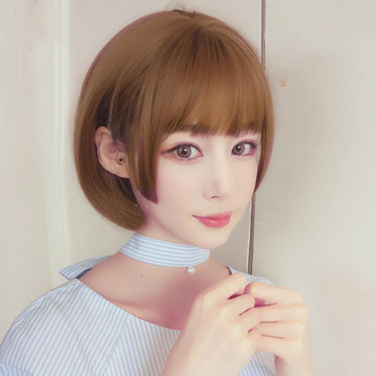 レディースウィッグ フルウィッグ 女性用ウイッグ ショート カール フルウィッグ 自然 ウイッグ エクステンション かつら イメチェン