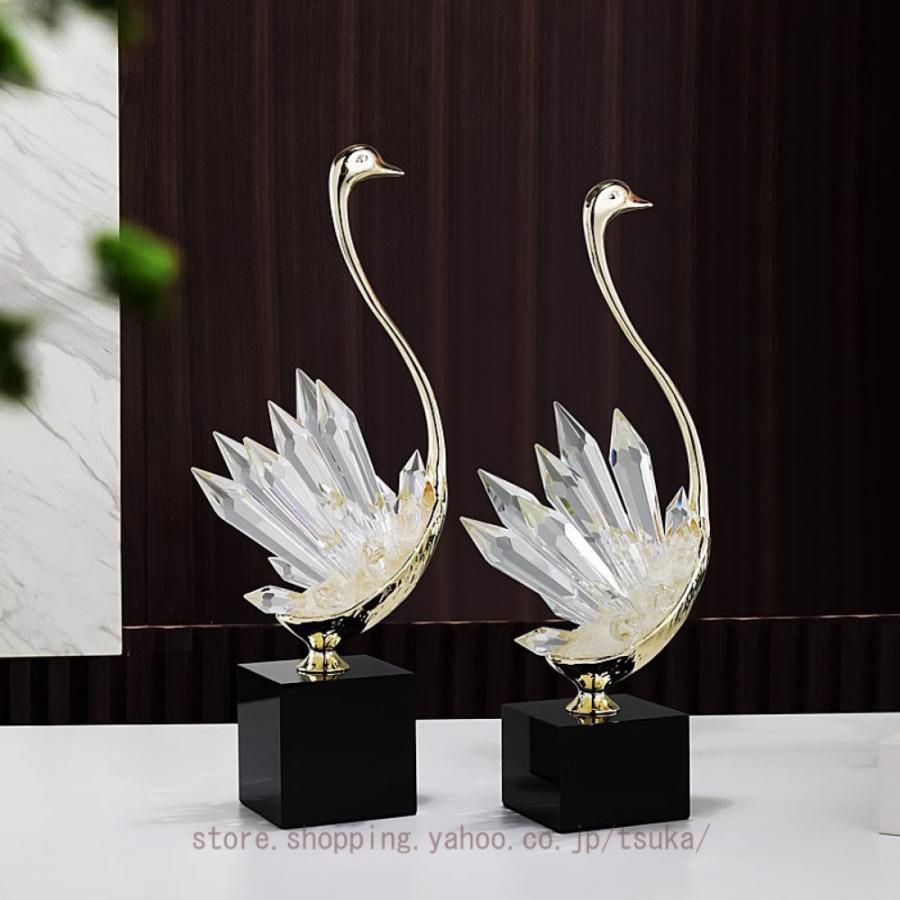 オブジェ 白鳥 新年 飾りつけ 芸術品 リビング 御部屋 事務室 棚 机のかざり付ける 鵠オブジェ 室内装飾かざり付ける 今めかしい風 晴れ晴れしい 家の飾りつけ ホームデコ 飾りつけ