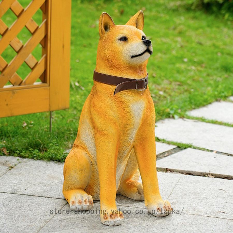 ガーデニング雑貨 置物 庭に置く 動物 屋外装飾品 インテリア 庭 オブジェ 置き物 犬 彫像 ガーデンオーナメント 大型 かわいい 庭の風景彫刻 ガーデン 工芸品｜GBB店 10,473円