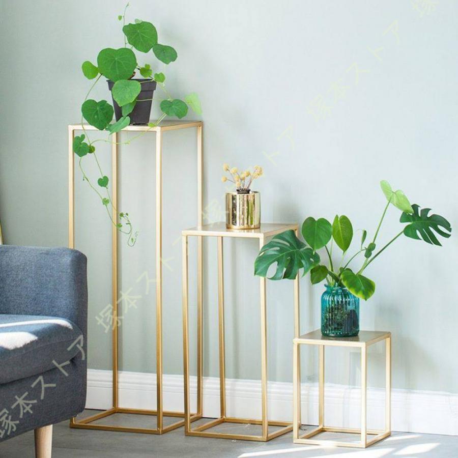 ポットスタンドディスプレイ フラワースタンド 鉢スタンド 花台 飾り棚 プランタースタンド フラワーラックアイアン おしゃれ インテリアポットスタンド