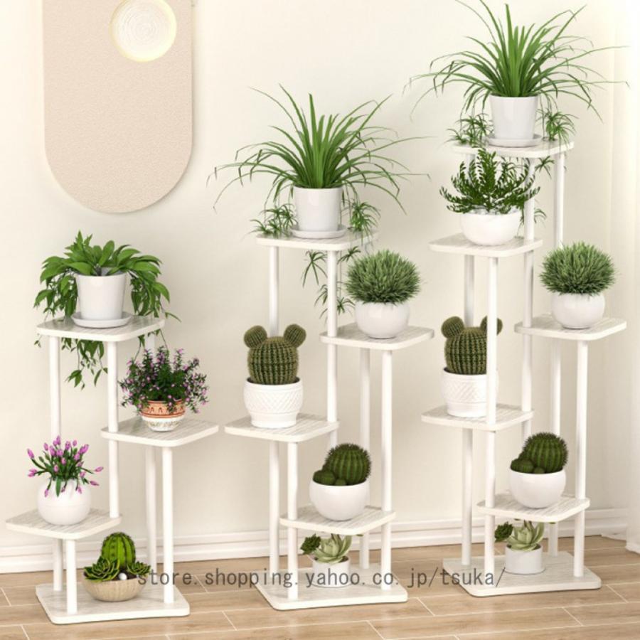 園芸ラック 植物棚 フラワースタンド 室内 木製 花台 おしゃれ 観葉植物 台 スタンド ガーデンスタンド お洒落 階段 盆栽棚 玄関 会議室 家用 展示用｜GBB店