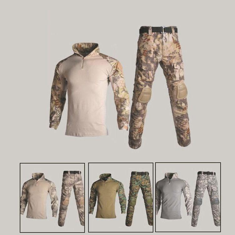 サバゲー作りつける 偽装服 上下仕掛ける ミリタリーお召しもの せめぎ合う服 アウトドア サバゲー 2点仕掛ける 軍服 アーミーコスプレ 偽装柄 上衣ズボン