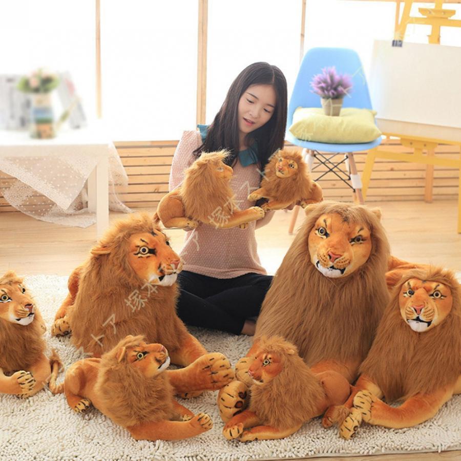 大層らしいぬいぐるみ 写実的 愛玩動物 大層らしい 愛くるしい かっこいい 百獣の王 ぬいぐるみ 特大 好いたらしい 毛の荒物縫いぐるみ 大層らしい ぬいぐるみ 仕立てもの風呂敷き包み 抱き枕 祝賀会