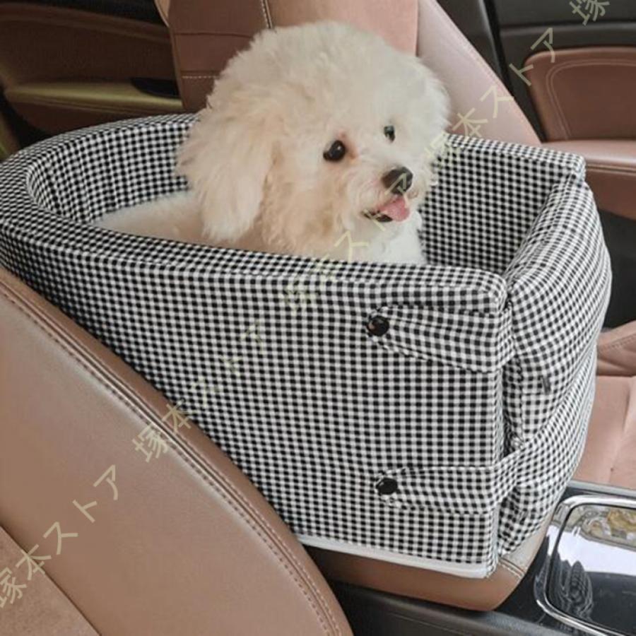犬ベッド車載肘掛け アームレストペットソファーカー用品車ドライブベッド いぬドライブ用品旅行 お出かけ 6kgまで ドライブベッド いぬカー用品車|GBB店