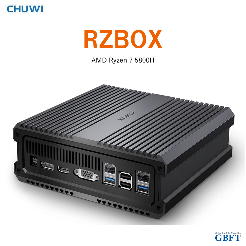 高性能ミニPC RZBOX 4900H 16GB 512GB【SSD新品交換済】-