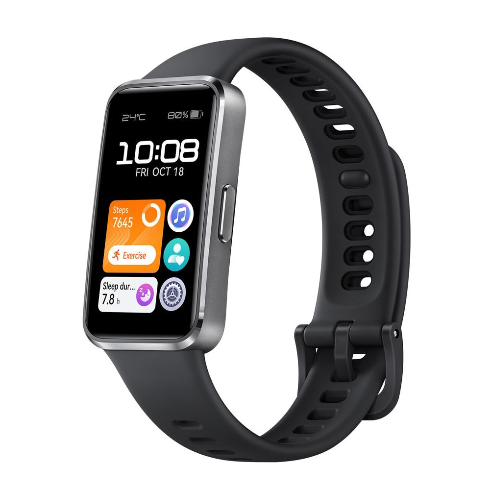 【4/10限定最大2000円OFFクーポン発行＆エントリーでP4倍！更に全商品ポイント3倍！】 HUAWEI Band 10 Aluminum Edition／Matte Black BAND 10／MATTE BLACK