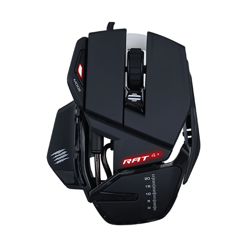 ゲーミングマウス MadcatZ マッドキャッツ R.A.T. 8+ Amazon | MAD CATZ R.A.T. 8+ ゲーミングマウス (USB/ブラック
