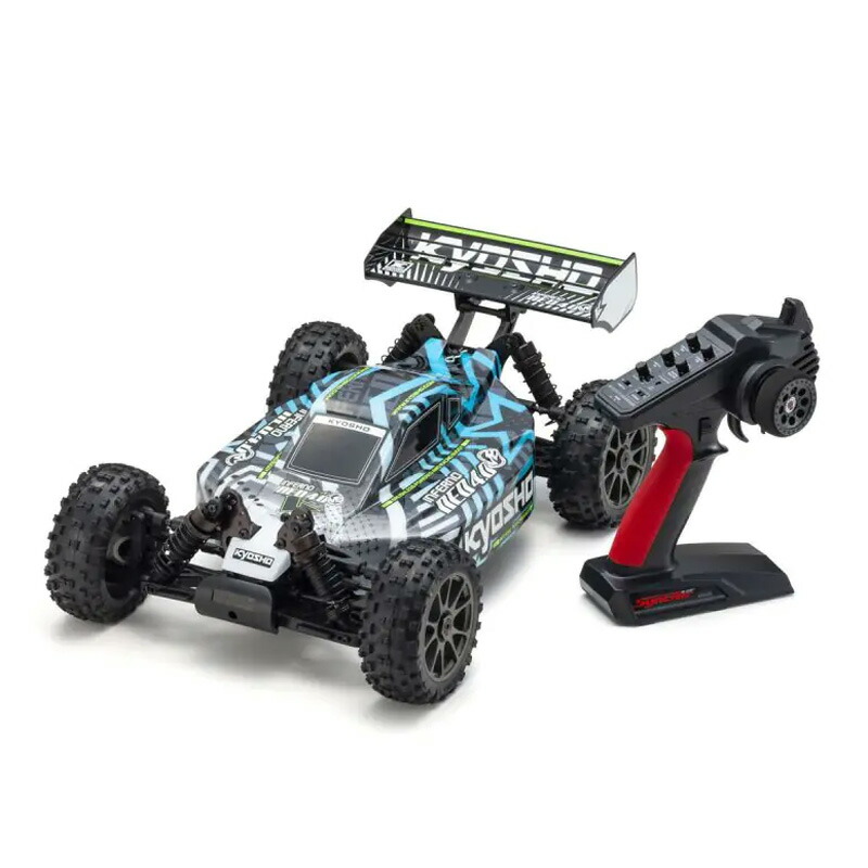 京商 1/8 スケール ブラシレスパワード 4WD レーシングバギー インファーノ NEO 4.0 VE カラータイプ2 KT-231P+付 34118T2