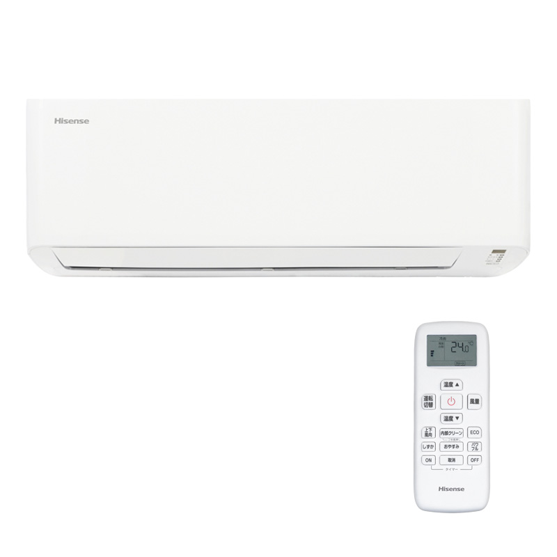 ハイセンス エアコン HA-J25H-W 8畳 2.5kW