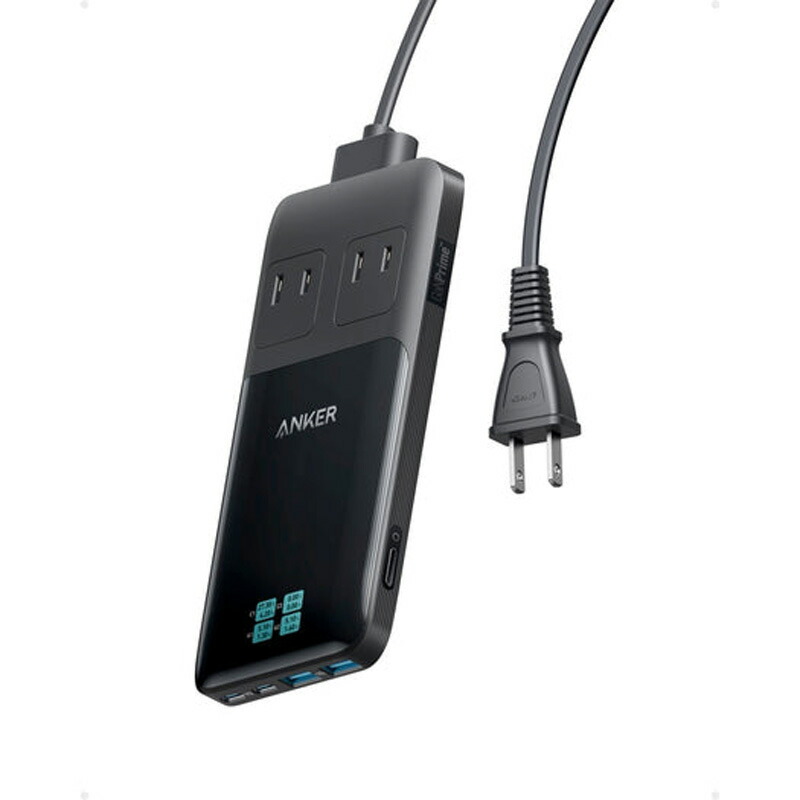 【4/10限定最大2000円OFFクーポン発行＆エントリーでP4倍！更に全商品ポイント3倍！】 ANKER アンカー Prime Charging Station 充電器 ブラック A9128NF1 6-in-1 140W