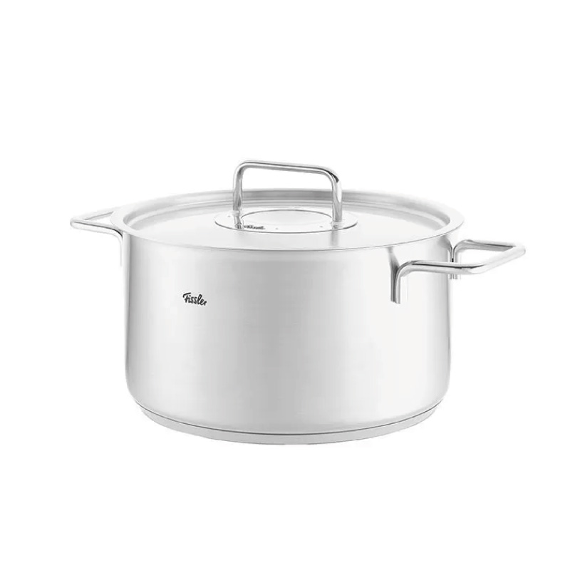 【4/18限定最大2000円OFFクーポン発行＆エントリーでP4倍！】 Fissler フィスラー Pure Collection シチューポット 20cm ステンレス製 IH対応 高耐久鍋