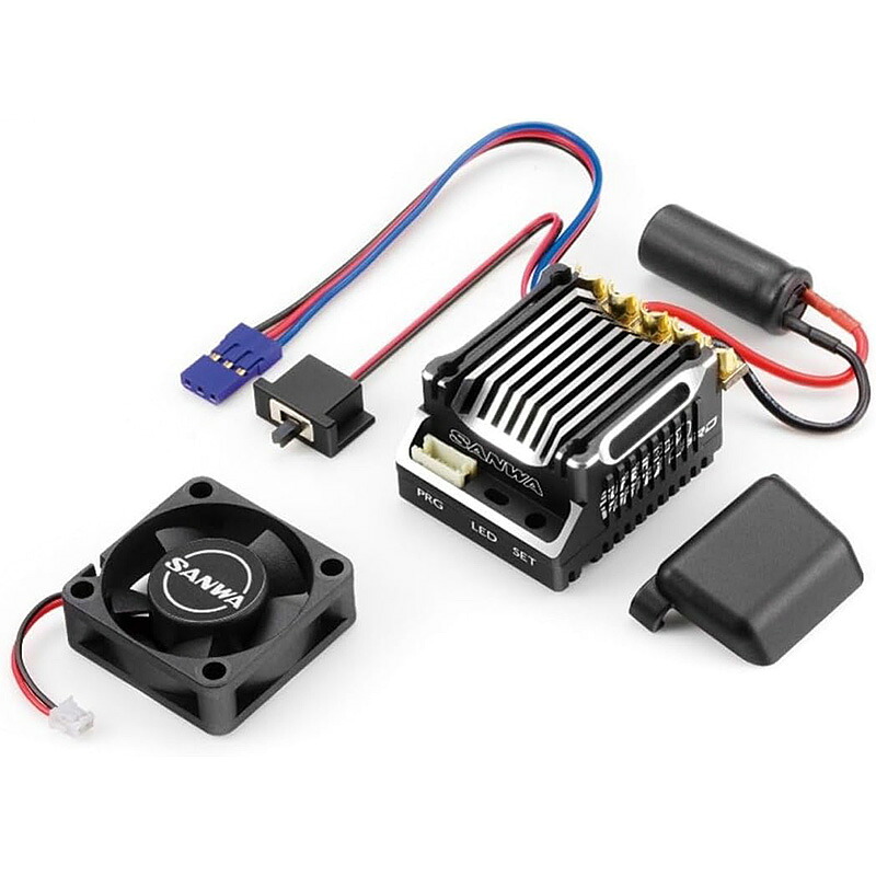 【4/10限定最大2000円OFFクーポン発行＆エントリーでP4倍！更に全商品ポイント3倍！】 SANWA SUPER VORTEX Gen2 PRO スピードコントローラー 107A54501B ラジコンパーツ