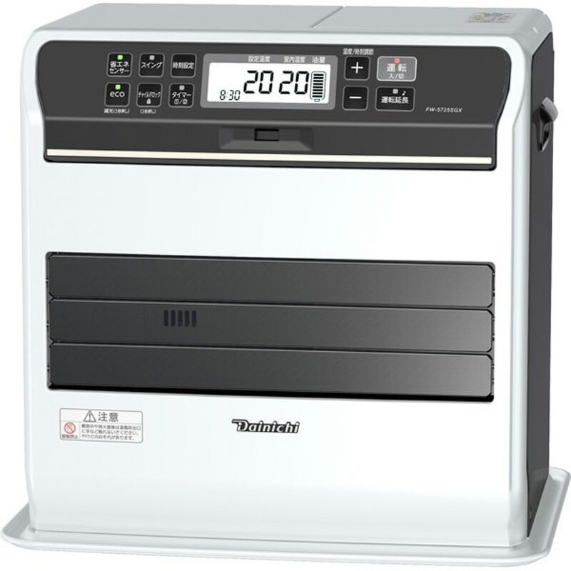 楽天市場】石油ファンヒーター・GRタイプ スノーホワイト FW-4723GR-W