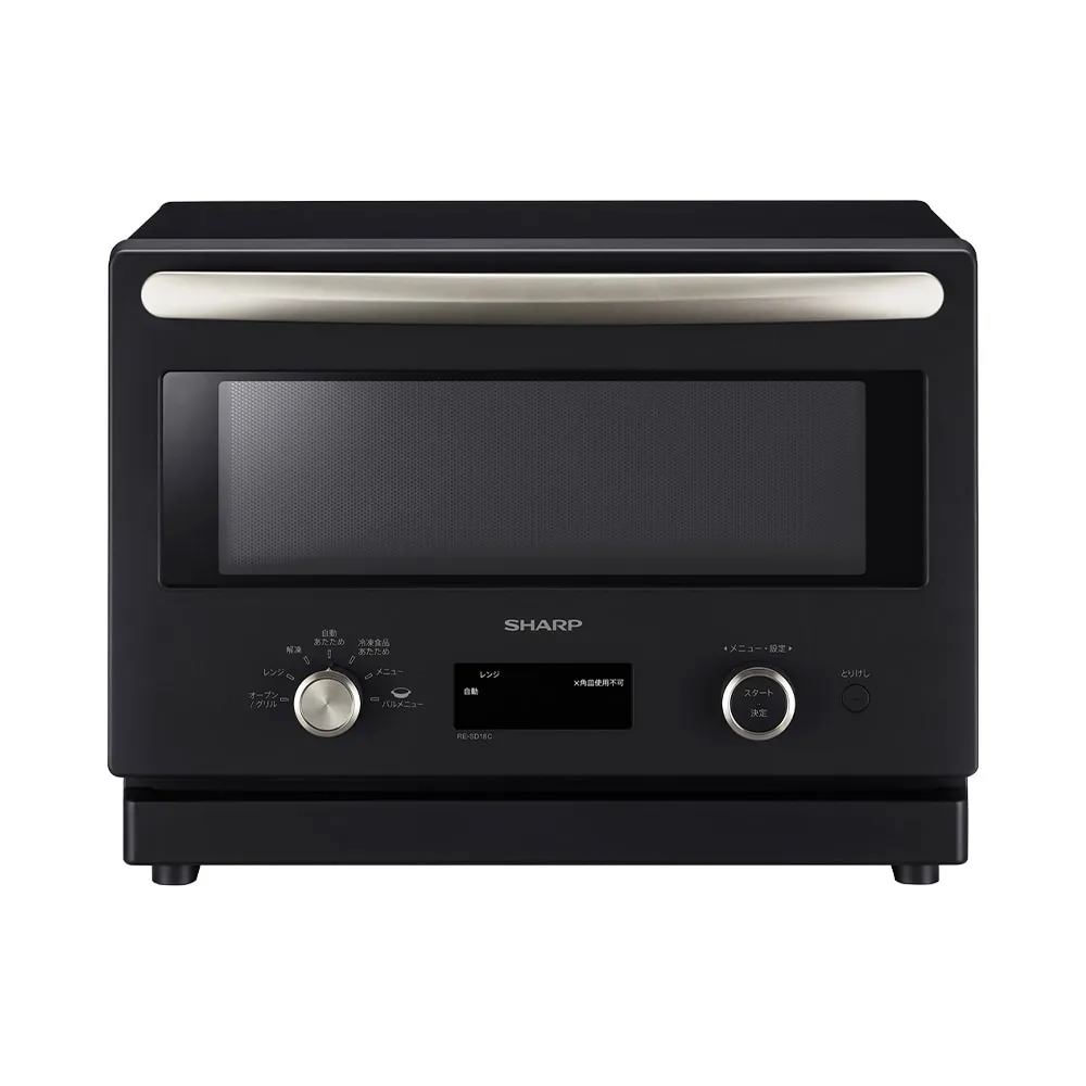 SHARP オーブンレンジ RE-SD18C ブラック 18L シャープ