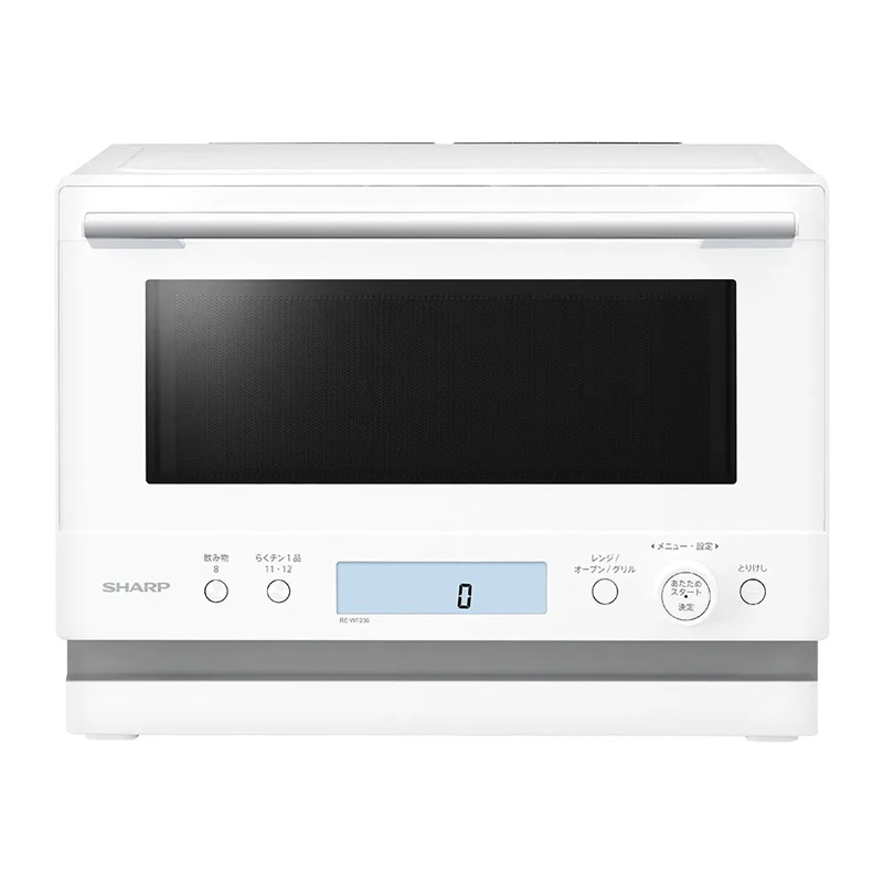 SHARP シャープ オーブンレンジ RE-WF236-W ホワイト 23L 省スペース設置 角皿スチーム 24,061円