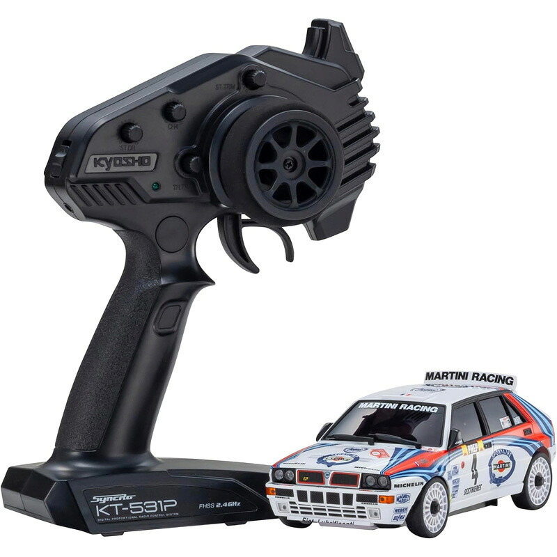 Kyosho 京商 ミニッツAWD ランチア デルタ No.4 レディセット 32655MC ドリフト対応 4WDコンパクトRCカー