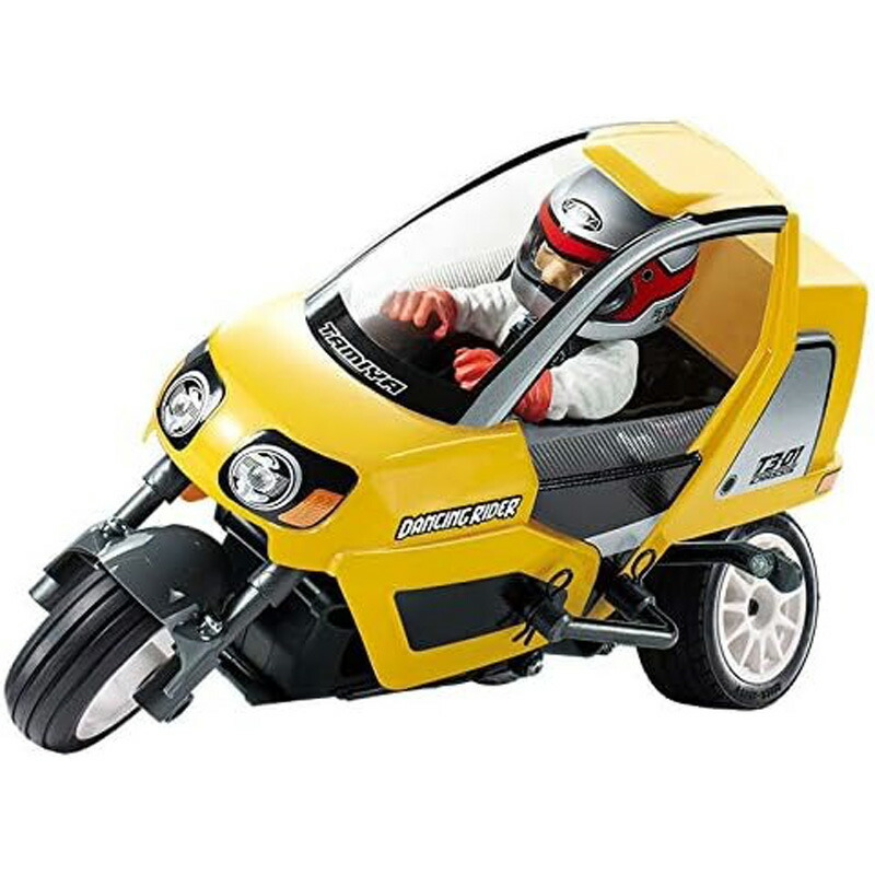 【4/18限定最大2000円OFFクーポン発行＆エントリーでP4倍！】 TAMIYA タミヤ 1-8 RC ダンシングライダー T3-01 イエローボディ プロポ付き 塗装済み完成モデル