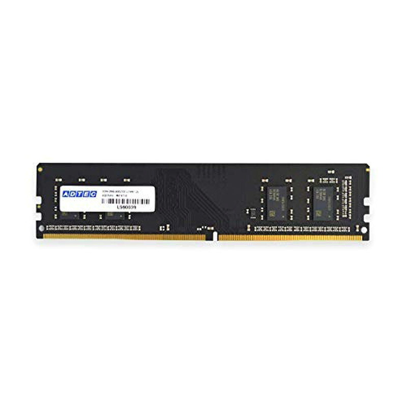 【7/20限定最大3000円OFFクーポン発行＆エントリーでP4倍！更に全商品ポイント3倍！】 ADTEC アドテック ADS2666D-H8G DDR4-2666 PC4-21300 8GB UDIMM デスクトップ用メモリ JEDEC準拠 288pin｜GBFT Online