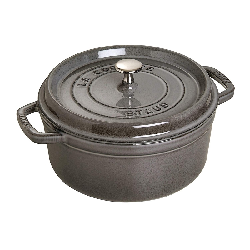 全国総量無料で ストウブ Staub ピコ ココット ラウンド 20cm グレー