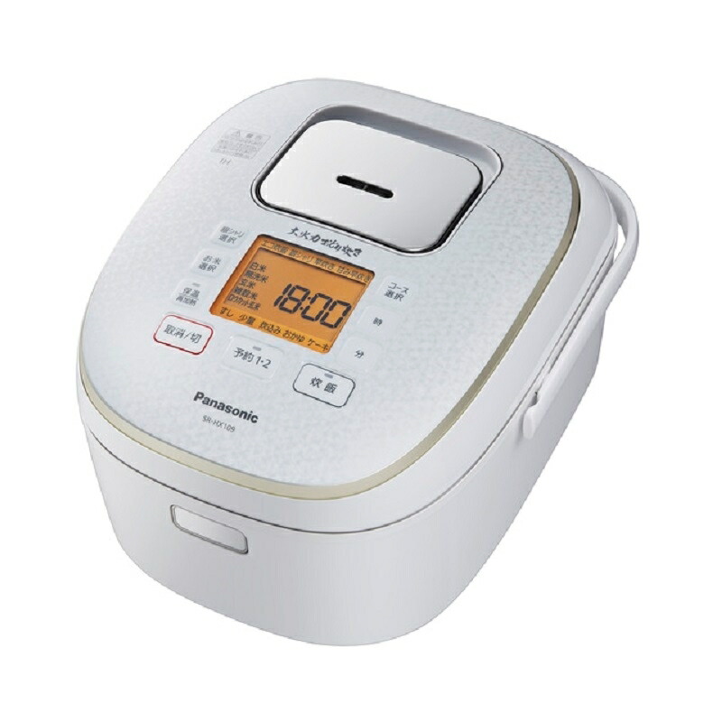 現金特価 4月日24時間限定 5と0のつく日のエントリー カード決済でポイント7倍 キャッシュレス5 還元店 パナソニック Panasonic Ihジャー炊飯器 5 5合 大火力おどり炊き スノーホワイト Sr Hx109 W Gbft Online Www Nso Mn