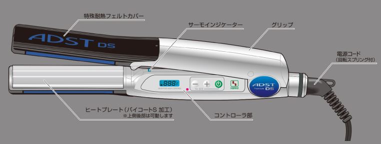 エントリーで限定クーポンget 送料無料 Adst Premium Ds 無産階級目あて明け放し 御櫛アイロン Adst Premium Ds Fds 25 ストレート ヘアアイロン ヘアーアイロン プロ用 御勤め用 プロ仕法 Vned Org